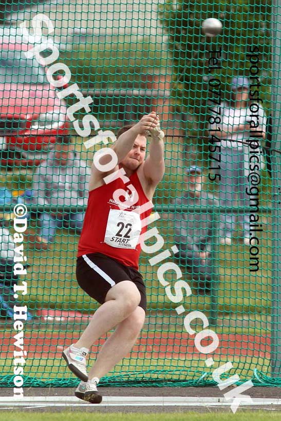 Mens hammer, 2021 Northern Senior and Under-20s Champs., Leigh. Photo: David T. Hewitson/Sports for All Pics